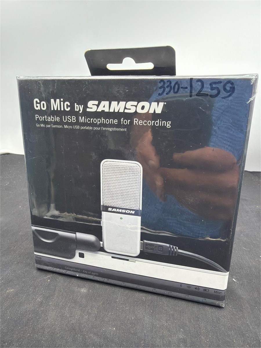 Samson Go Mic Portable USB Condenser Recording Microphone w/ Box Cakewalk LE