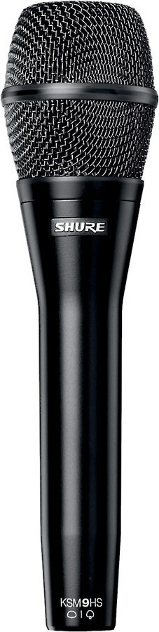 Shure Dual Pattern Cond Mic Handheld Vocal Microphone,Black