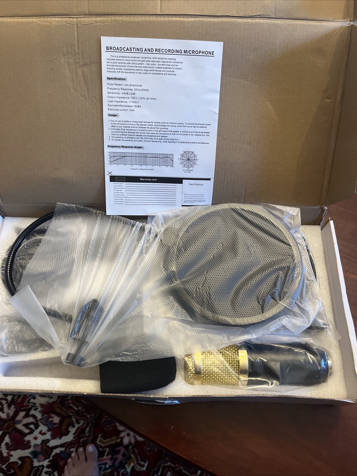 Professional Condenser Microphone