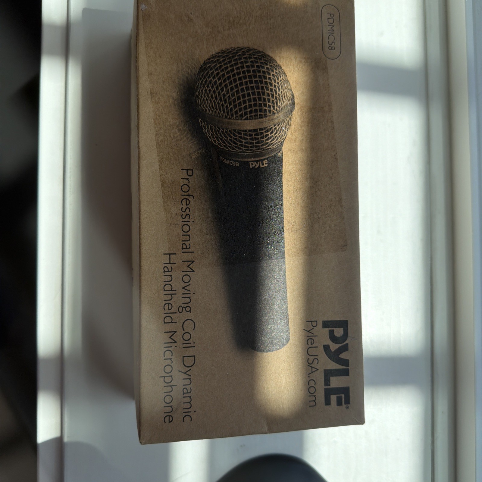 Pyle Professional Moving Coil Dynamic Handheld Microphone + 15′ Cable PDMIC58