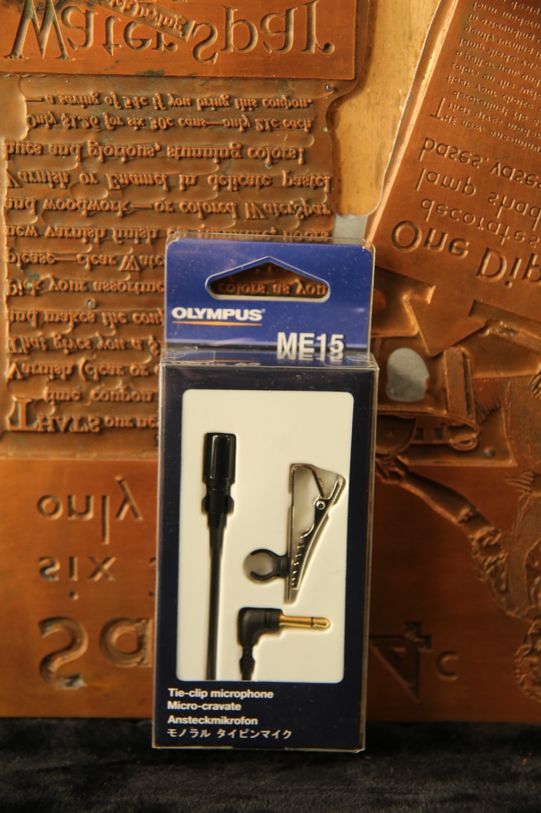 Olympus ME-15 Condenser Cable Consumer Microphone New In Box