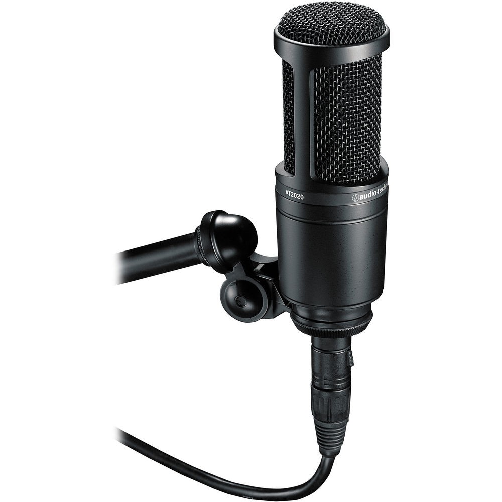 Audio-Technica Condenser Mic Bundle w/ Triton Phantom In-Line Mic Preamp & XLR