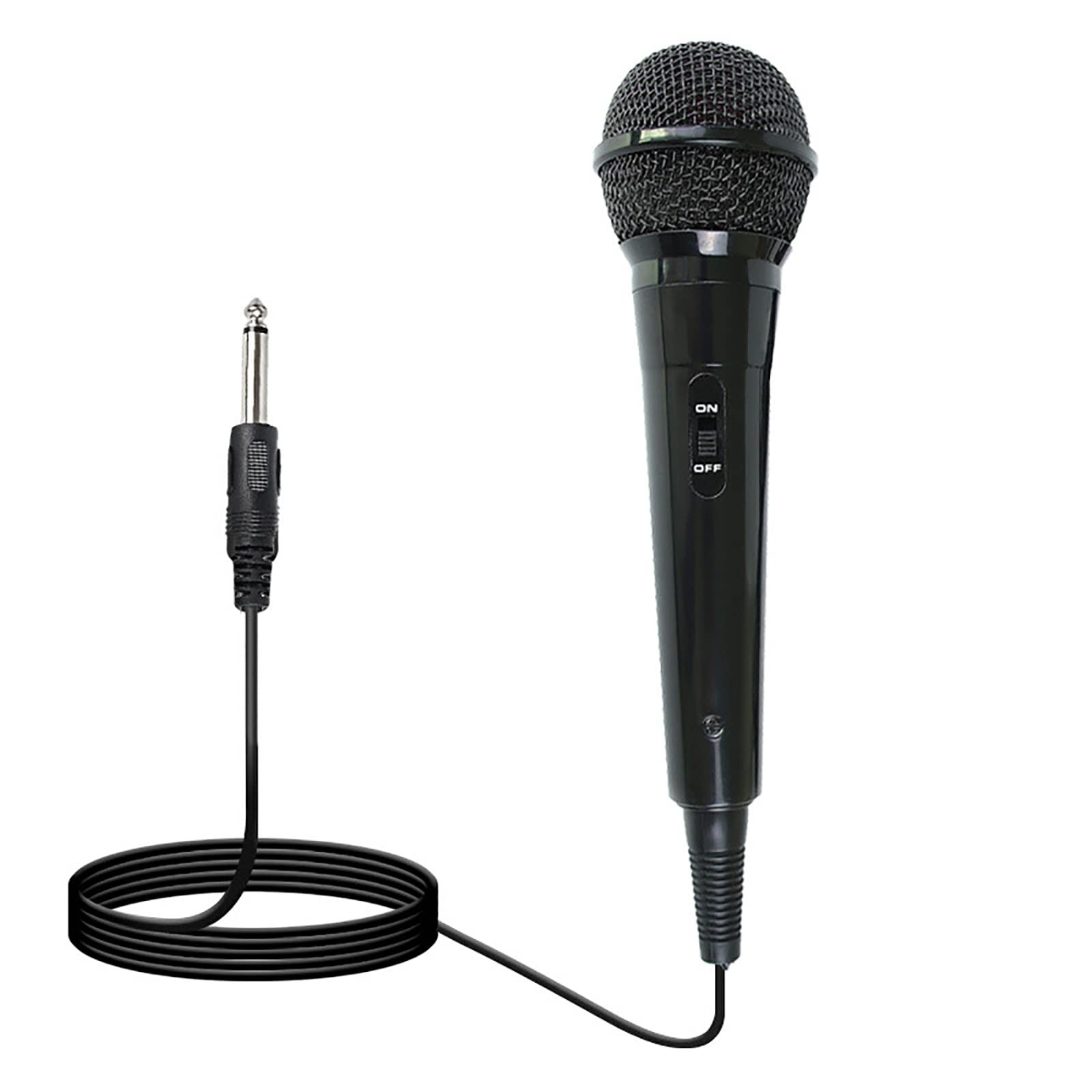 Wired Dynamic Microphone with 6.5mm Plug and 3-Meter Cable for Karaoke and Pe…
