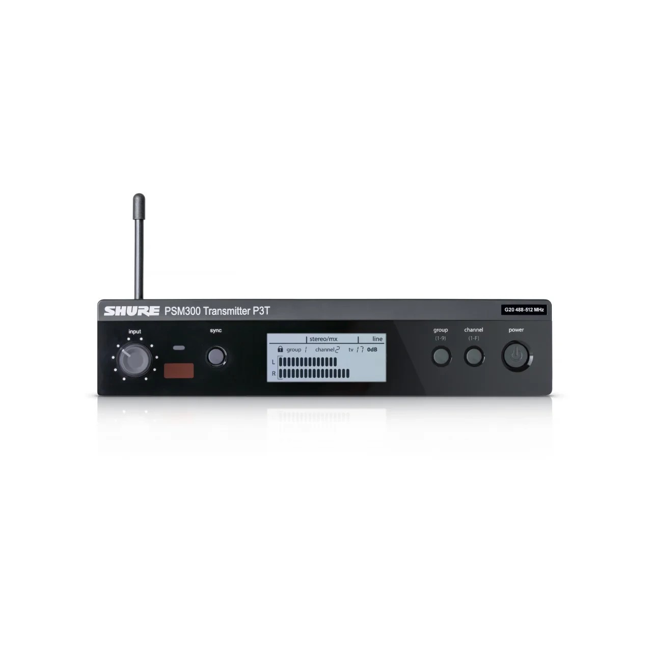 Shure InEar Monitoring Wireless System SE112 Earphones P3TR112GR PSM300 Band H20