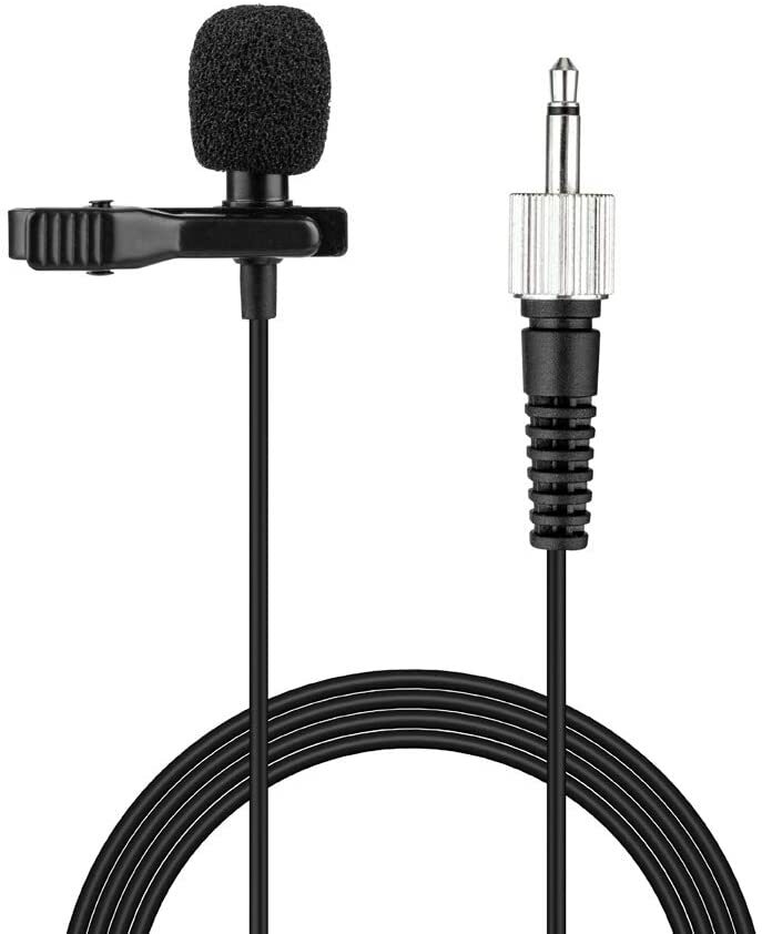 Tie Clip Lapel Lavalier Microphone for SK 300 G3 Bodypack transmitter Sennheiser