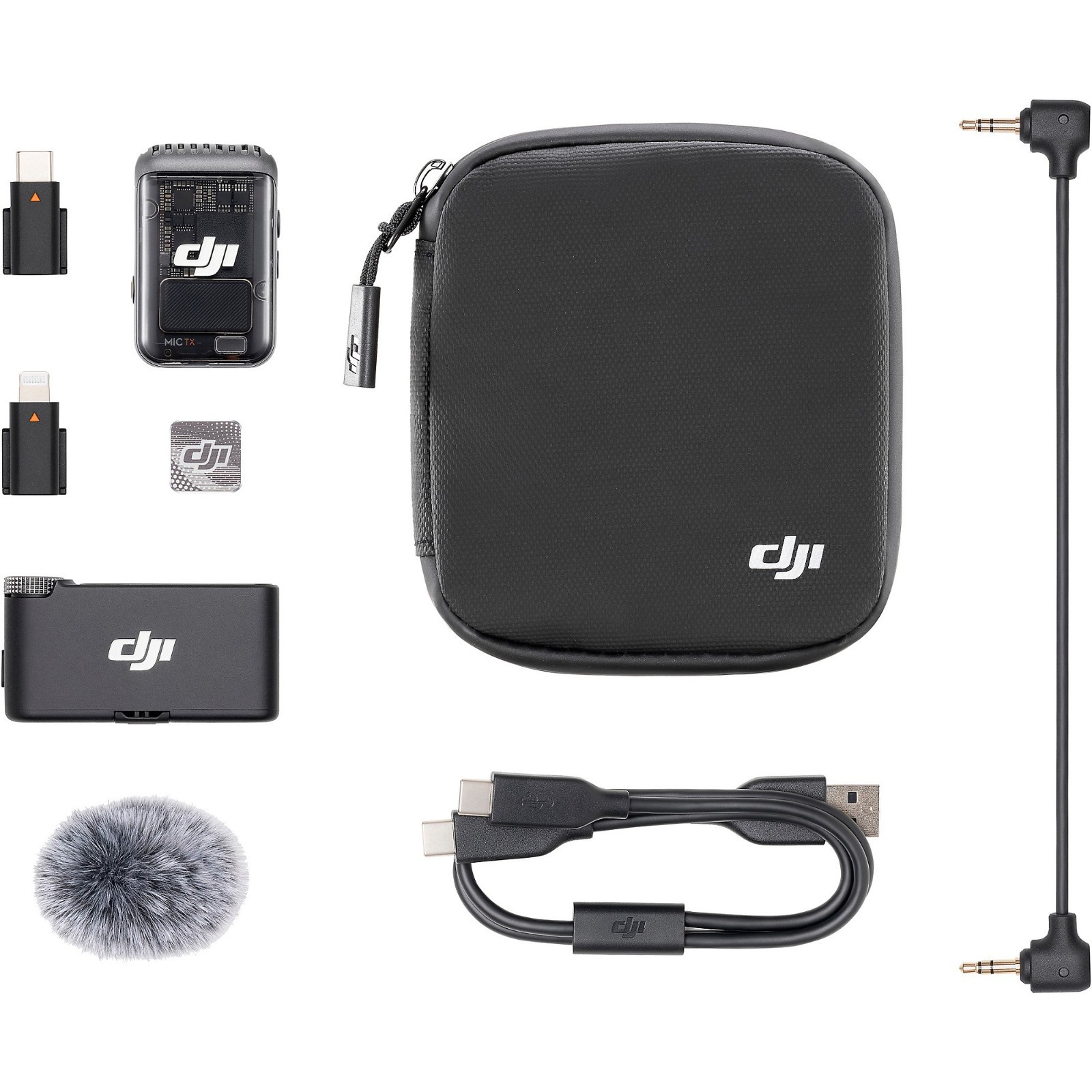 DJI Mic 2 Compact Digital Wireless Mic System/Recorder for Camera, Smartphone
