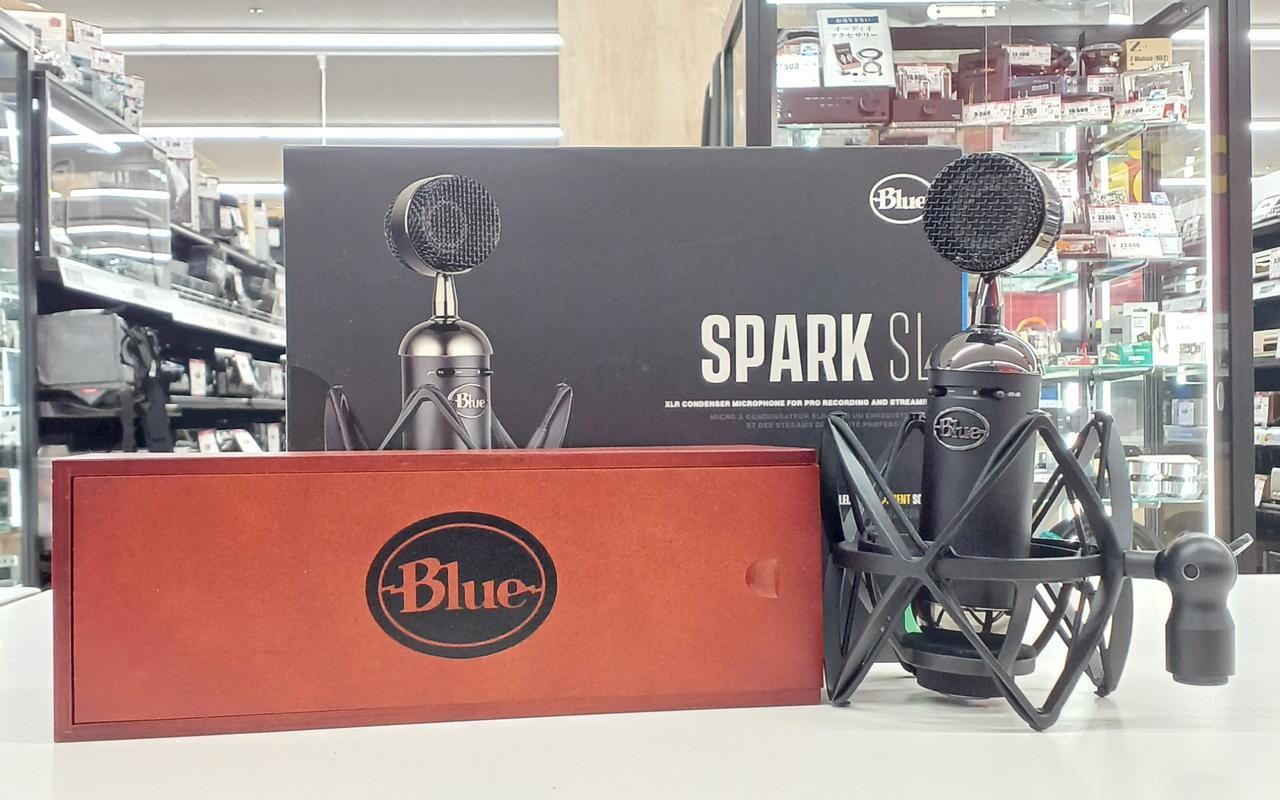 BLUE SPARK SL Condenser Microphone Used Ideal for Home Recording Streaming