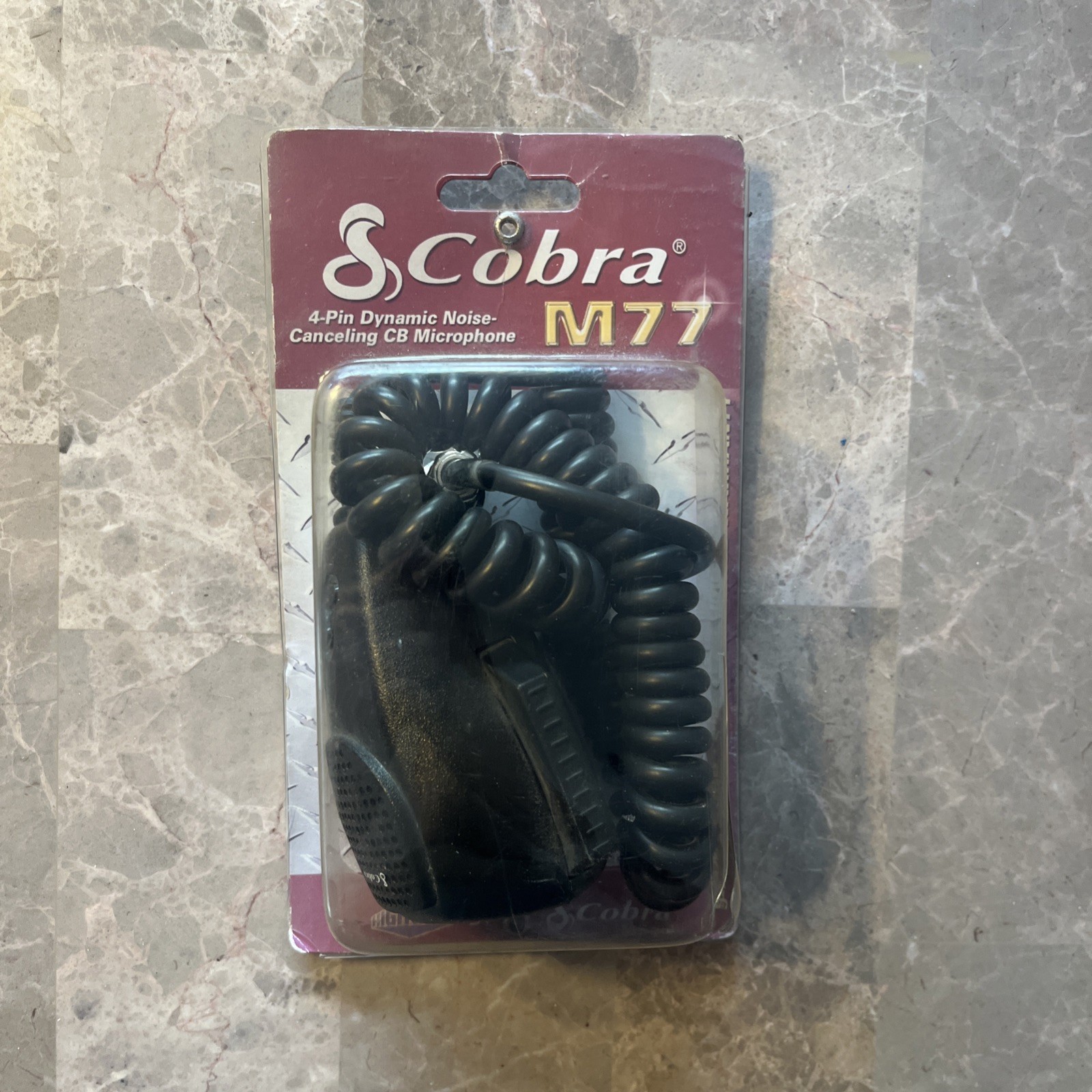 Cobra HG-M77 4 Pin CB Ham Radio Noise Canceling Hand Mike Microphone Mic