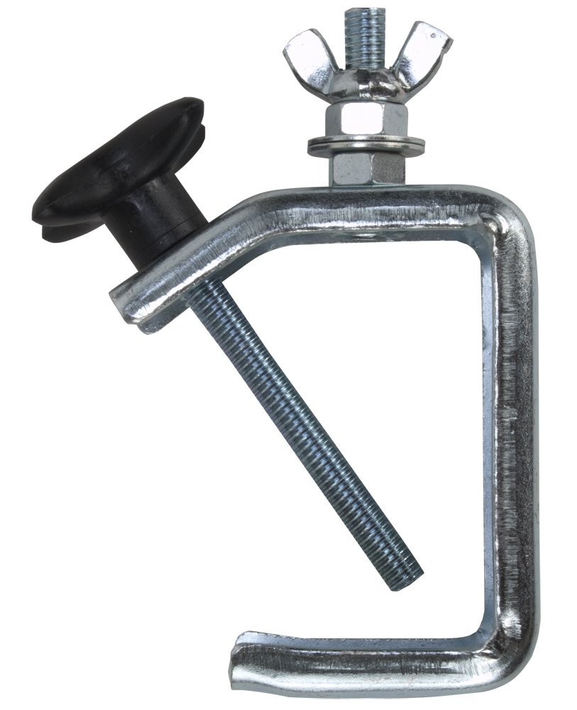 American DJ baby clamp ideal for fixtures under 10 1 Count (Pack of 1), Black