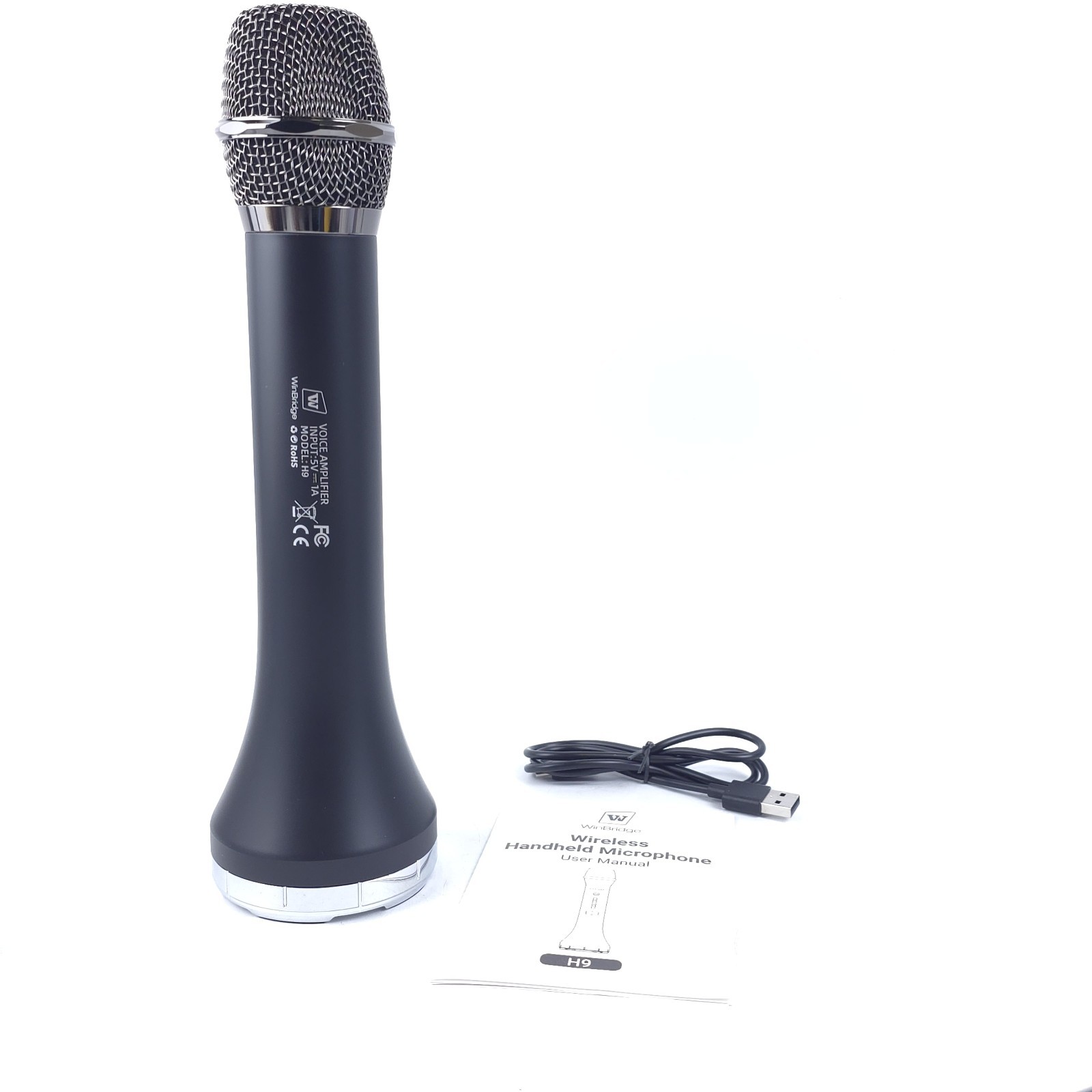 WinBridge H9 2 In 1 Wireless Handheld Microphone W/ Built In Bluetooth Speaker
