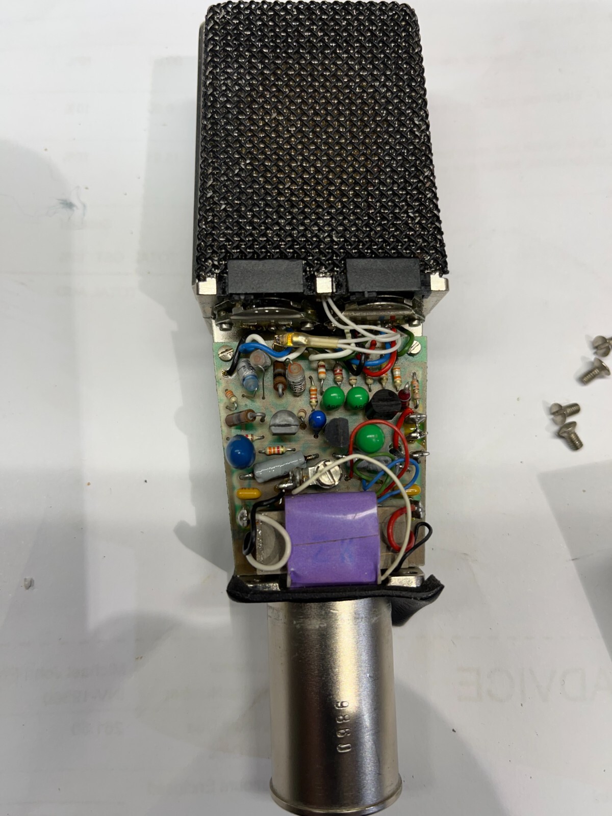 1 x AKG C414EB 4 Pattern Condenser Microphone Vintage Rare with Case and clip
