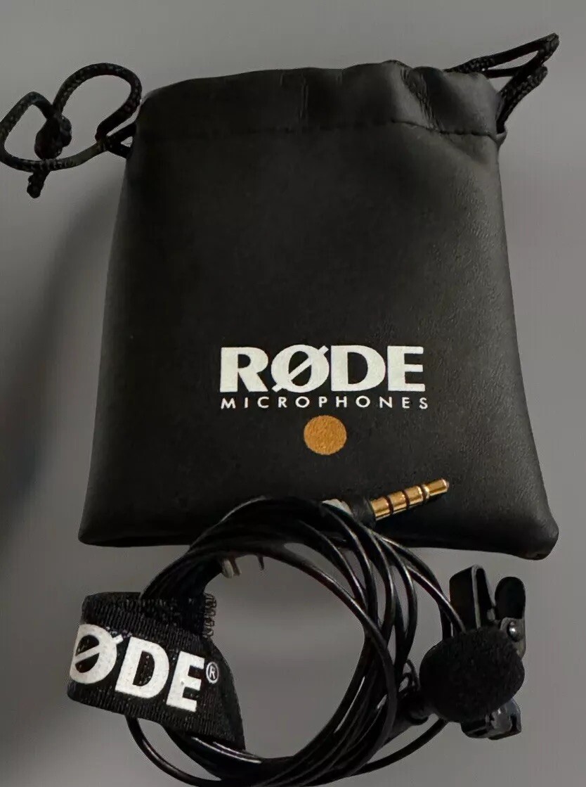 Rode Smartlav+ Lavalier Condenser Microphone for Smartphones and Tablets