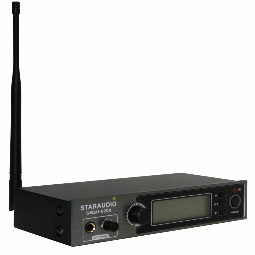In-Ear Wireless Microphone System Pro UHF Monitor Mic For Singer Live Sing Songs