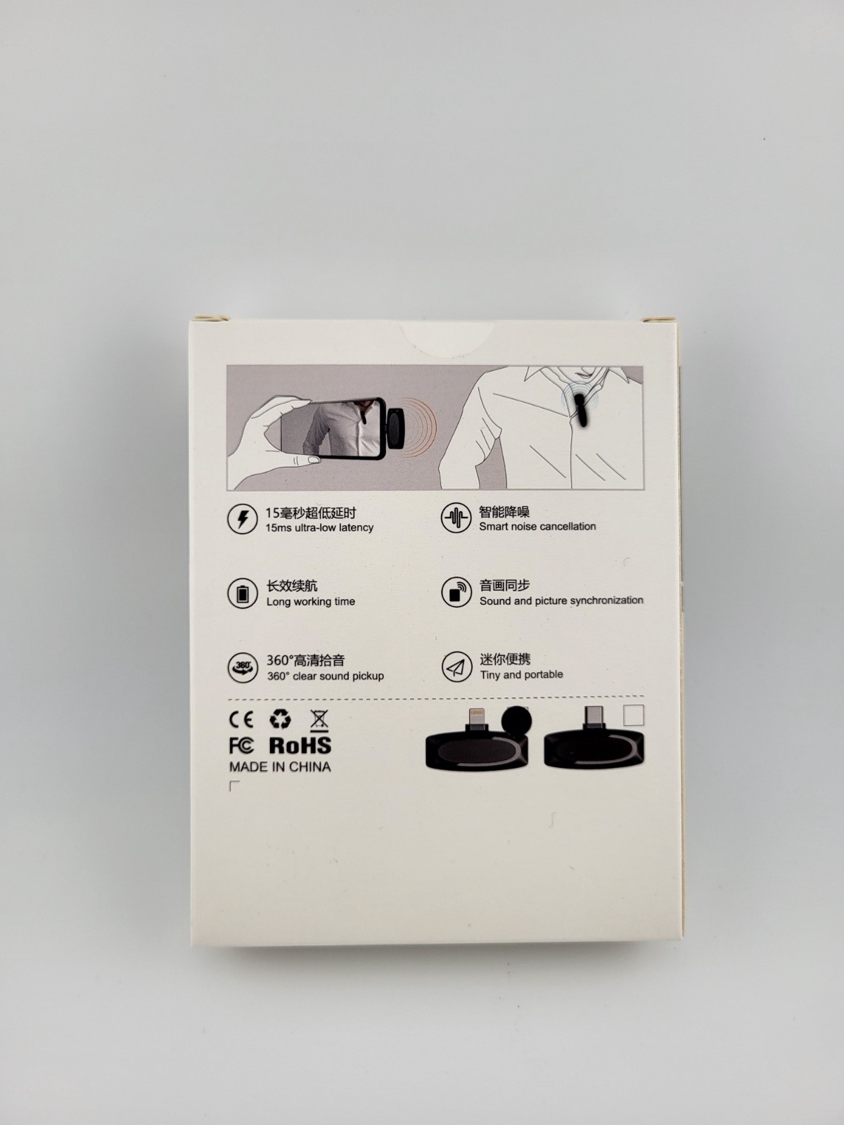 Wireless microphone 2.4g type C