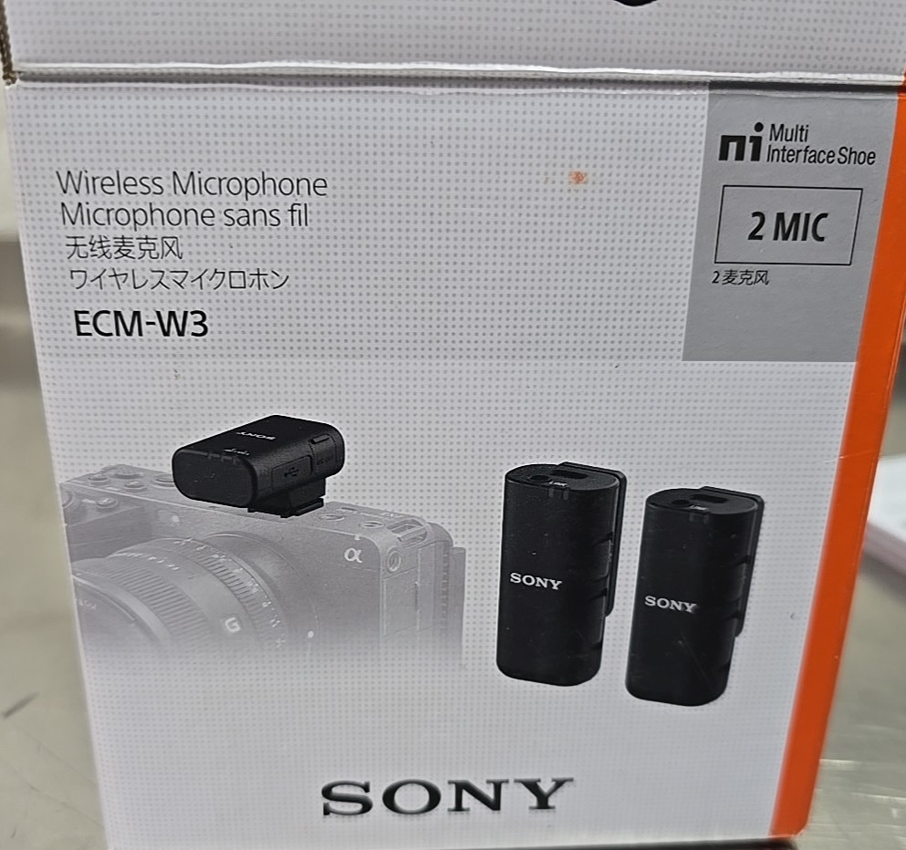 Sony ECM-W3 Dual-Channel Wireless Microphone