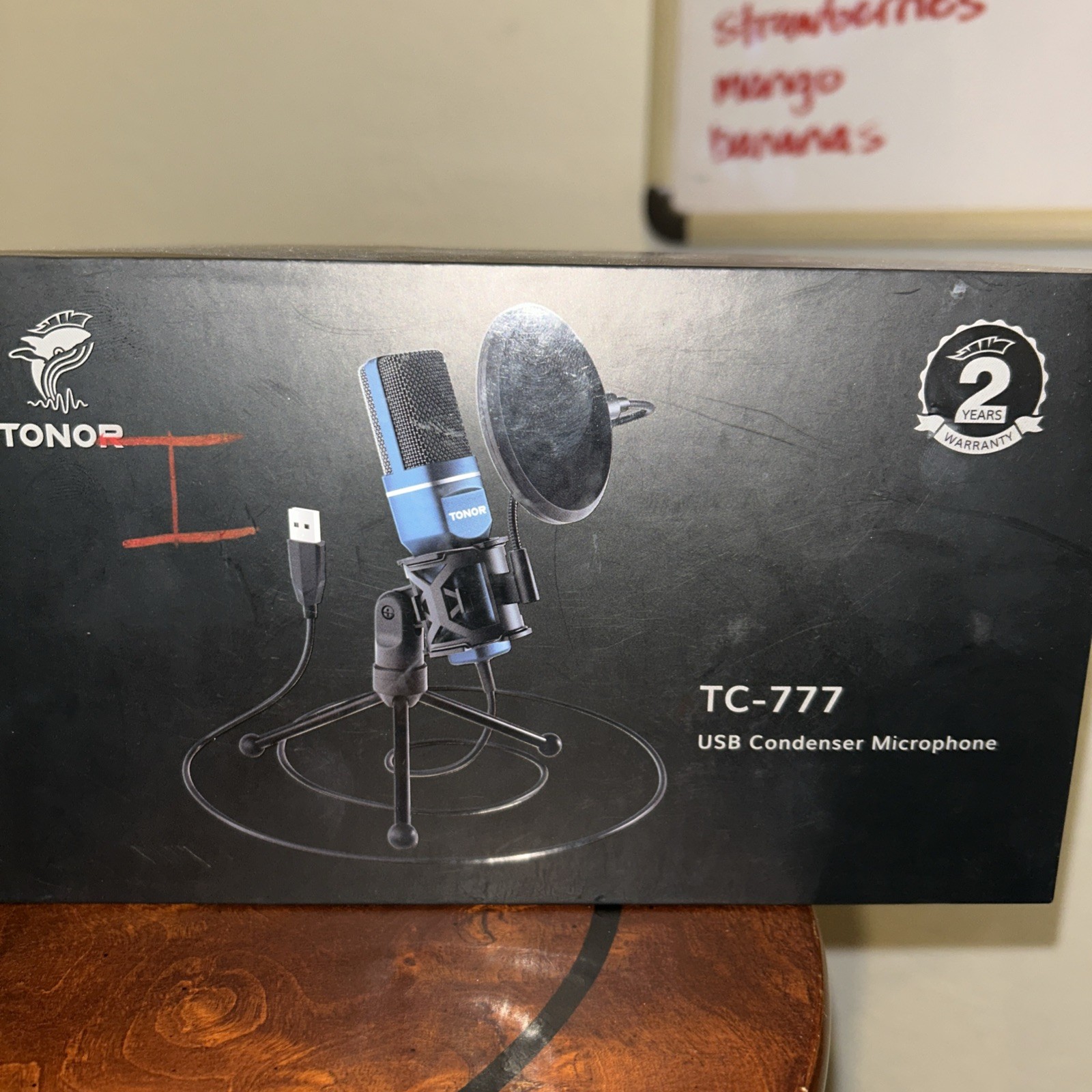 TONOR TC-777 USB Gaming Microphone, TONOR Computer Condenser PC Mic New in Box