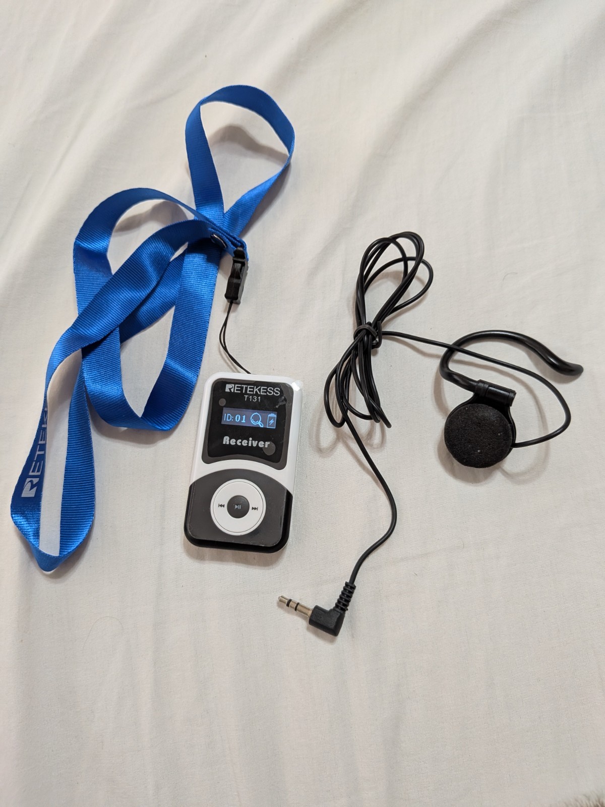 RETEKESS T131 Wireless Tour Guide Audio System Receiver Church Meeting