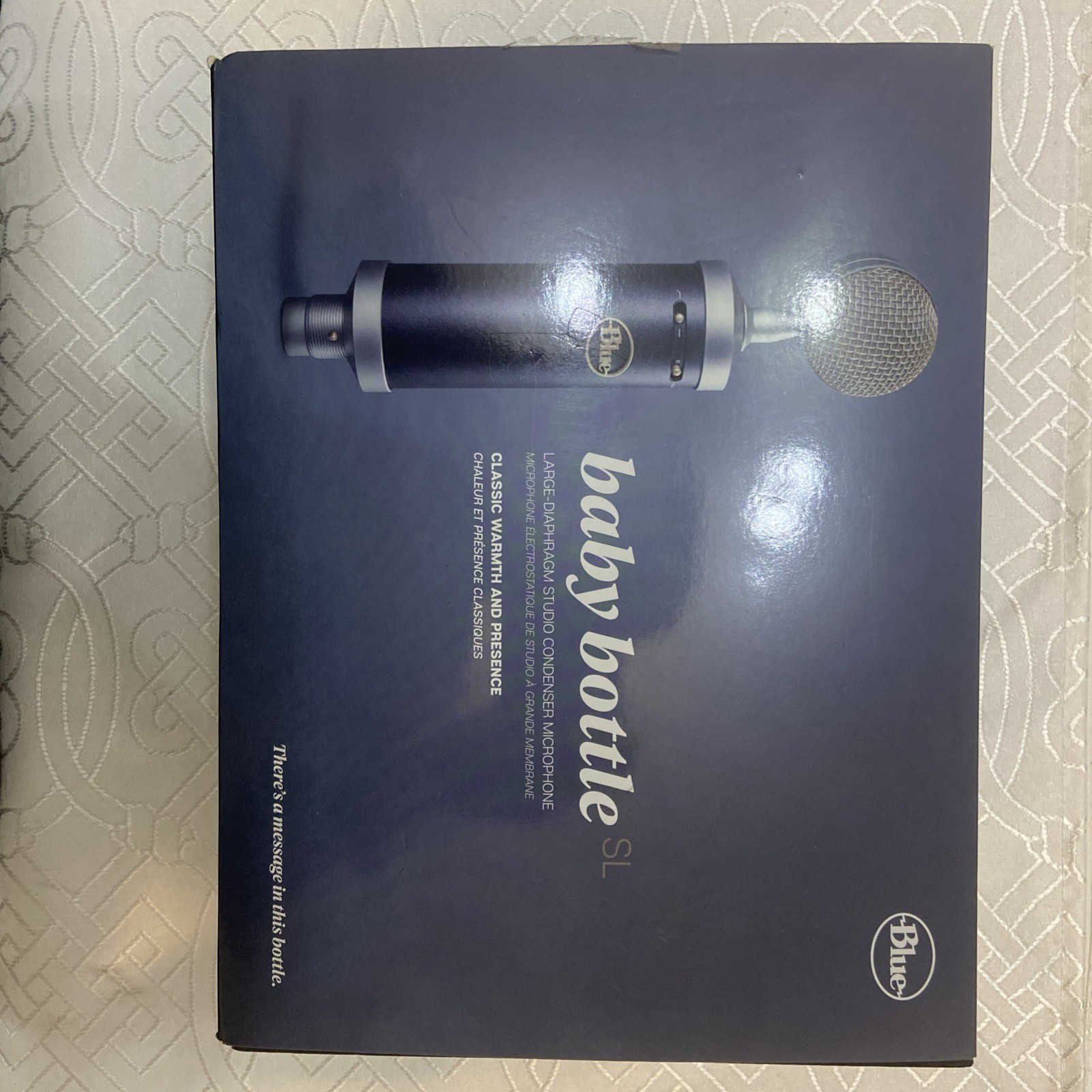 Blue Baby Bottle SL Large-Diaphragm Condenser Microphone with Shock Mount