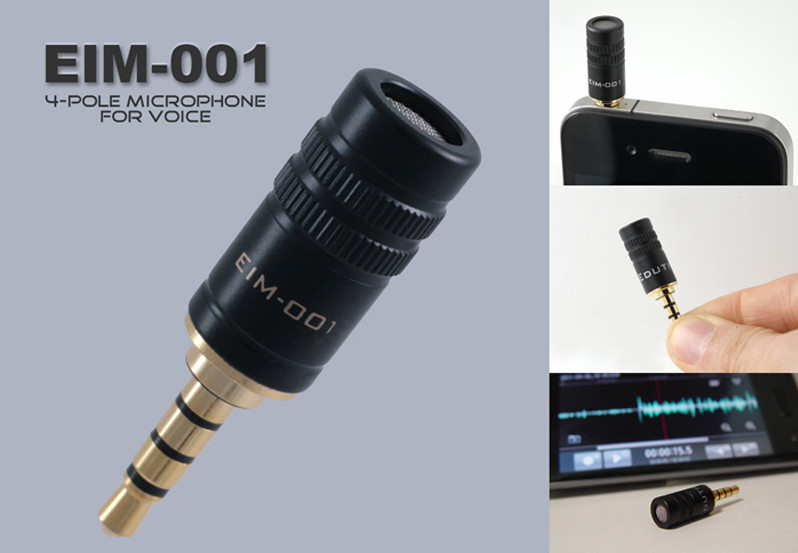 ETM-001 EDUTIGE Dual Microphone voice recording & chatting – GoPro,DSLR,Recorder