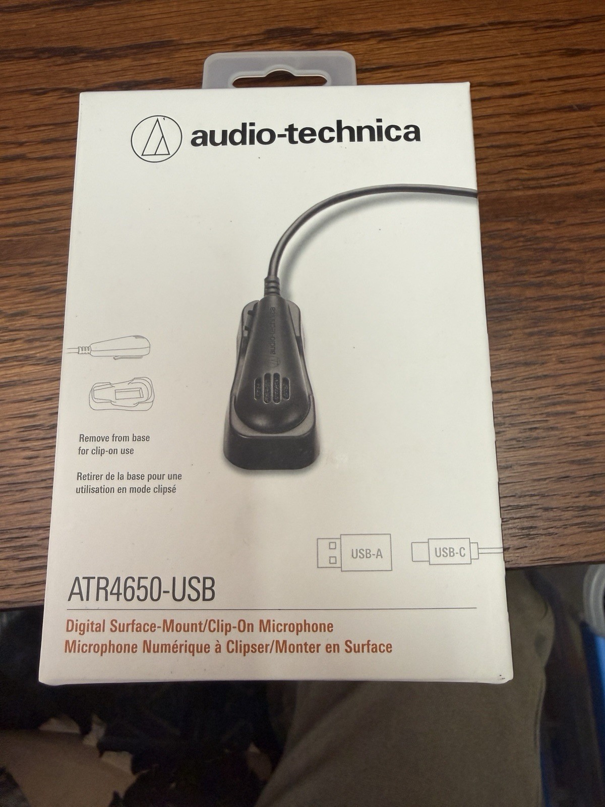 ATR4650-USB Omni Condenser Microphone (Audio-Technica)