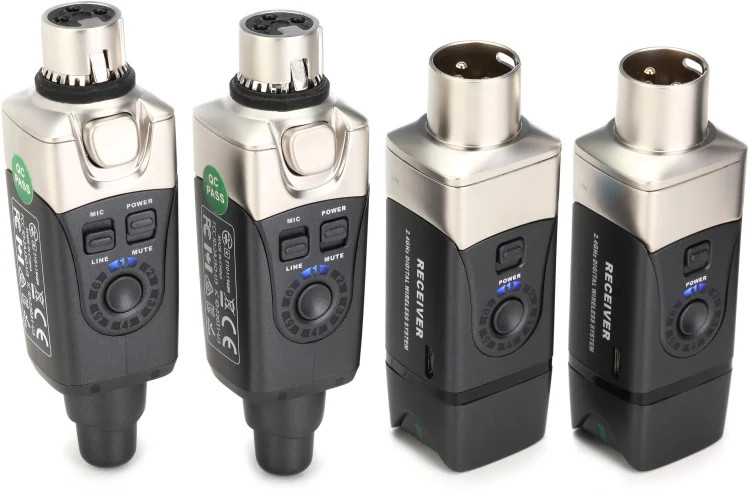 Xvive U3D Dual XLR Plug-on Wireless System