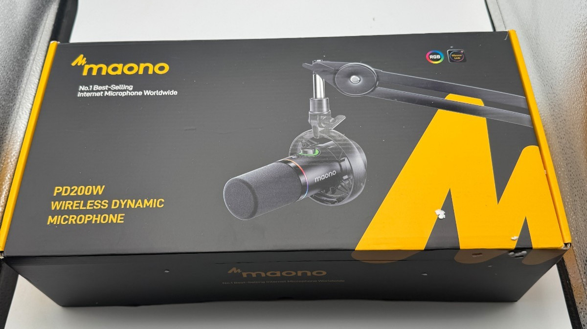 MAONO PD200W Hybrid Wireless Podcast Microphone
