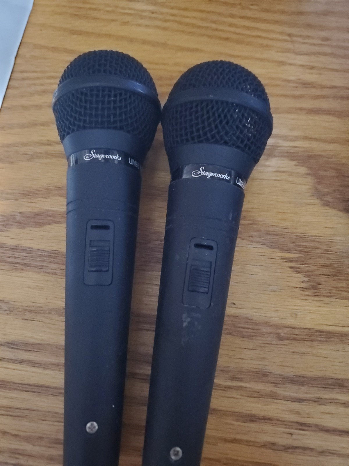 (2) Stageworks U66 microphones