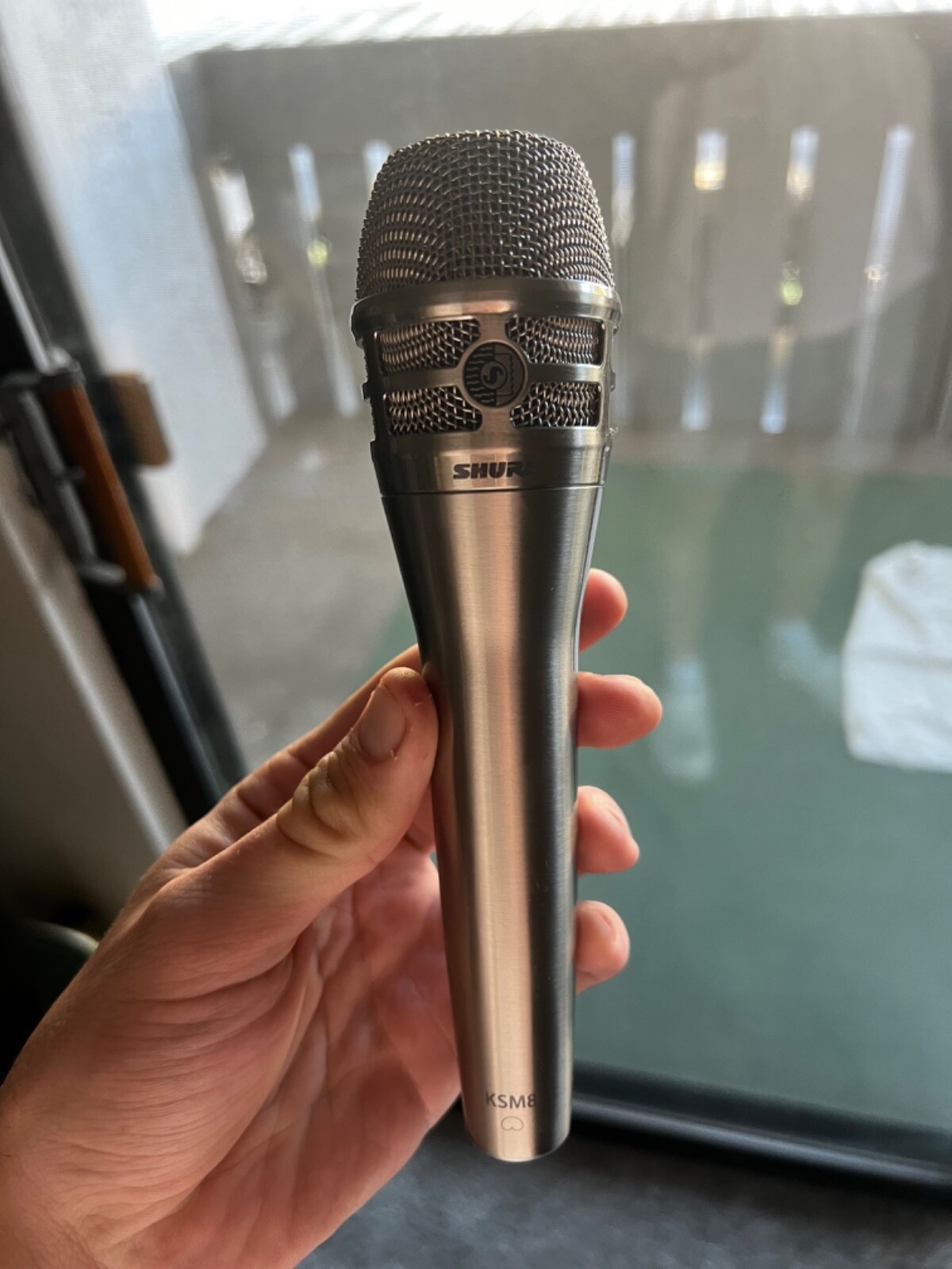 NEW Shure KSM8/N DualDyne Cardioid Dynamic Handheld Vocal Microphone