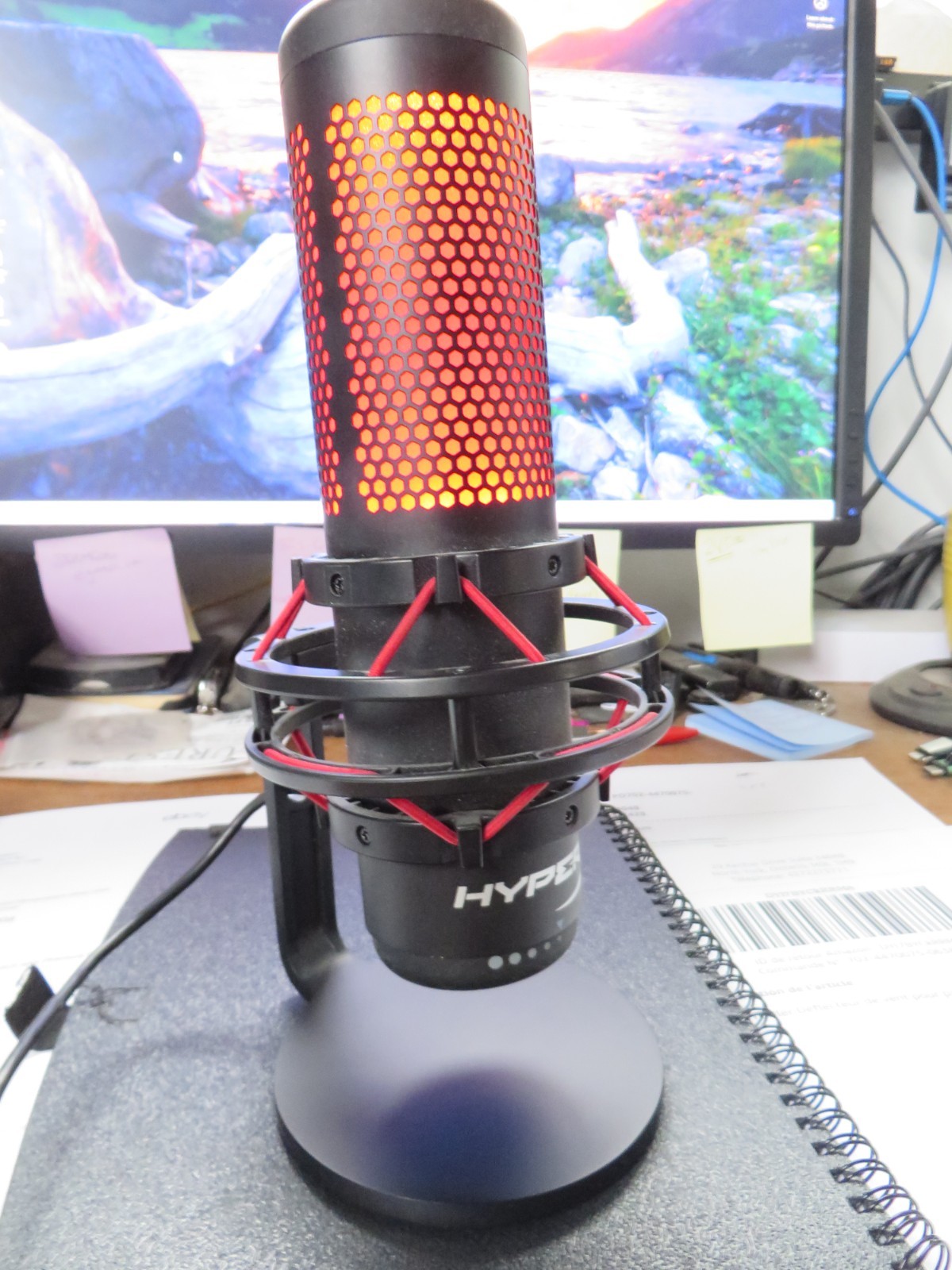 Kingston Hyper-X Microphone Model: HX-MICQC-BK REDLIGHT Tested