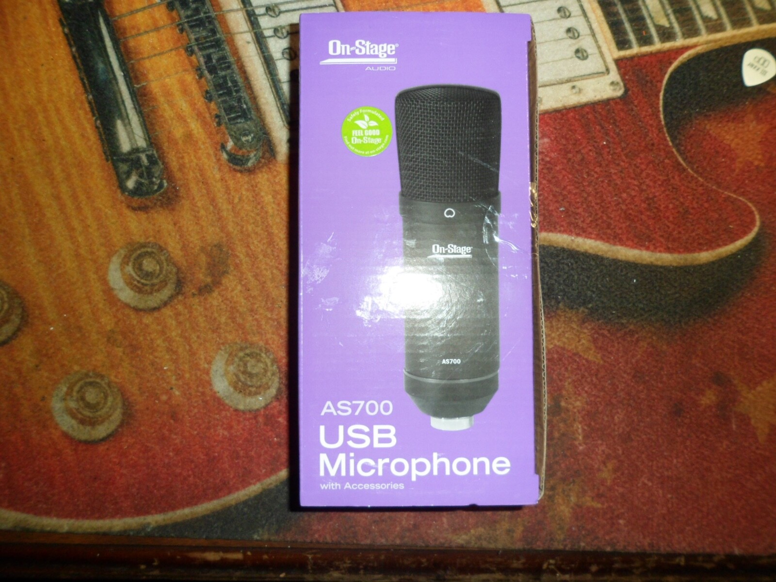 On-Stage Audio AS700 USB Microphone with Accessories