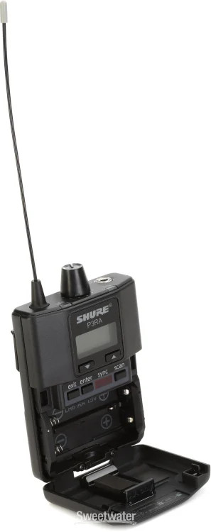Shure P3RA Wireless Bodypack Receiver – H20 Band