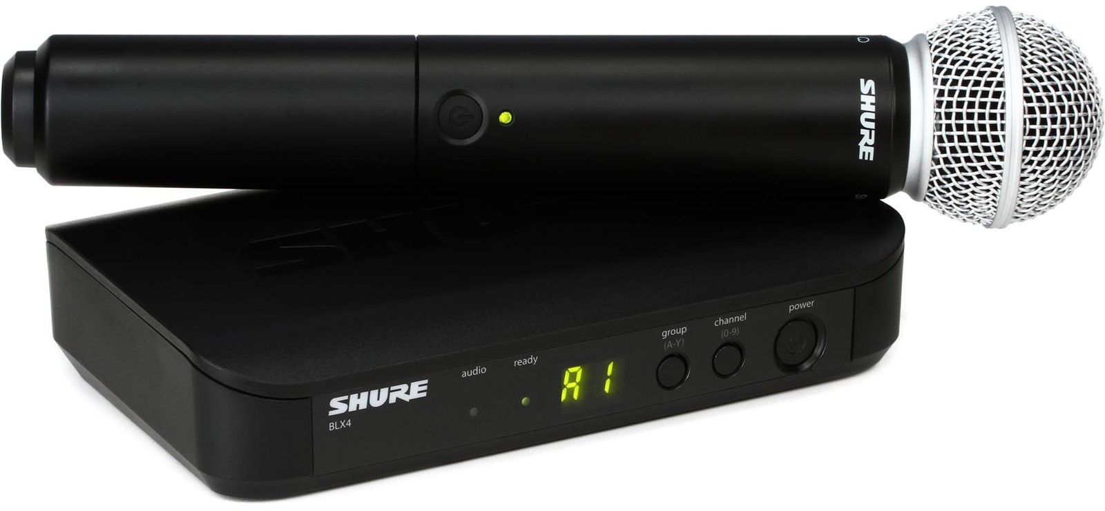 Shure BLX24/SM58 Wireless Handheld Microphone System – H9 Band