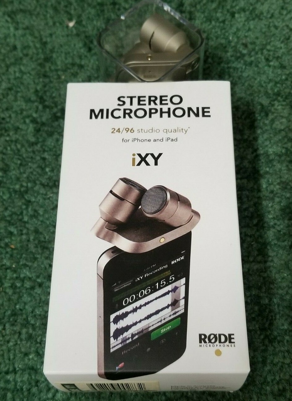 Rode iXY Stereo Microphone Studio Recording Mic