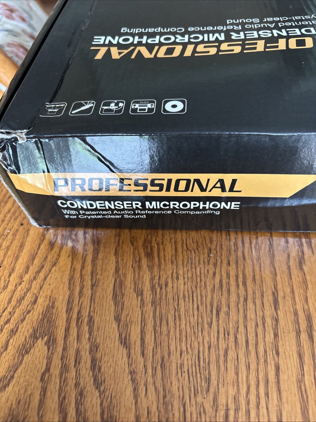 Microphone Pro Condenser Microphone Black Bundle One Pack ALPOWL BM800TZ NWOT