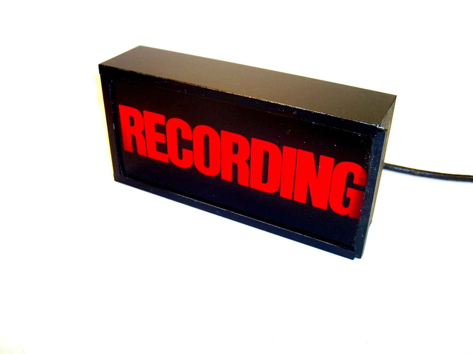 Illuminated RECORDING STUDIO ” RECORDING ” SIGN