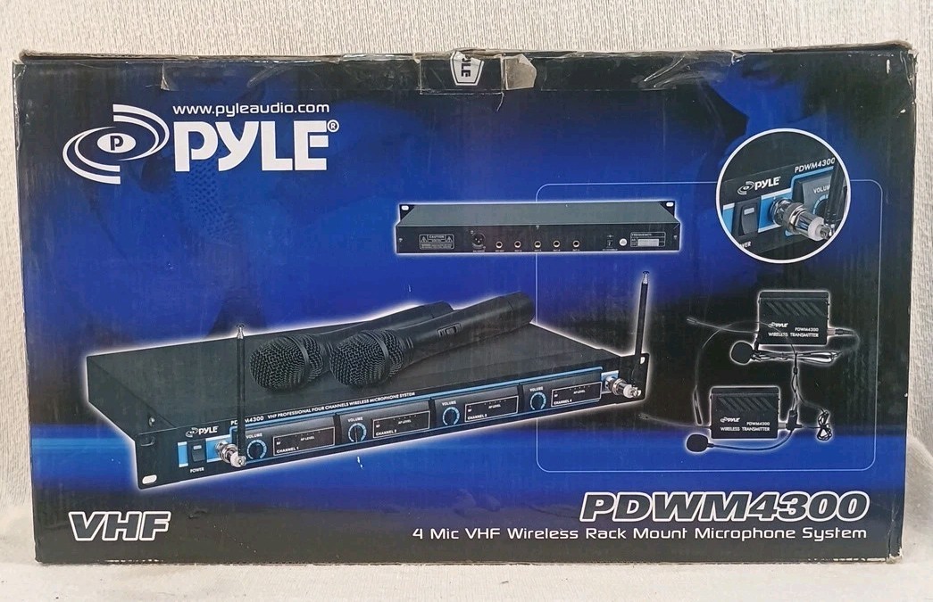 Pyle PDWM4300 Handheld Wireless Professional Microphone *FAST SHIP*