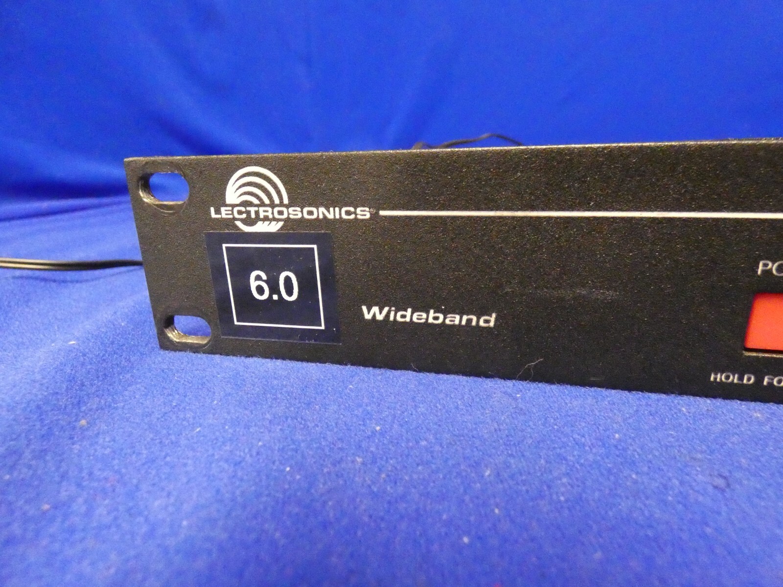 Lectrosonics VRMWBL Venue Modular Receiver Wideband Lo Blk 470-26 NO Modules