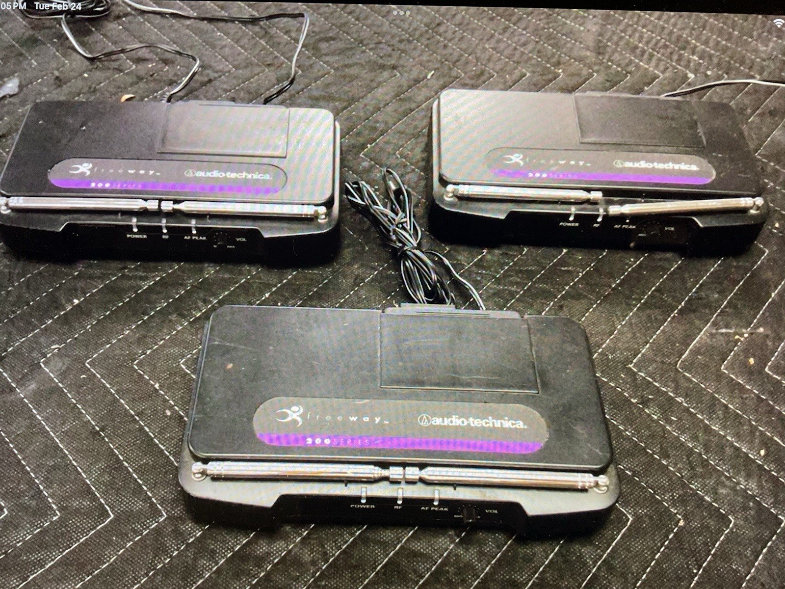 Audio Technica ATW-R200 Lot Of 3