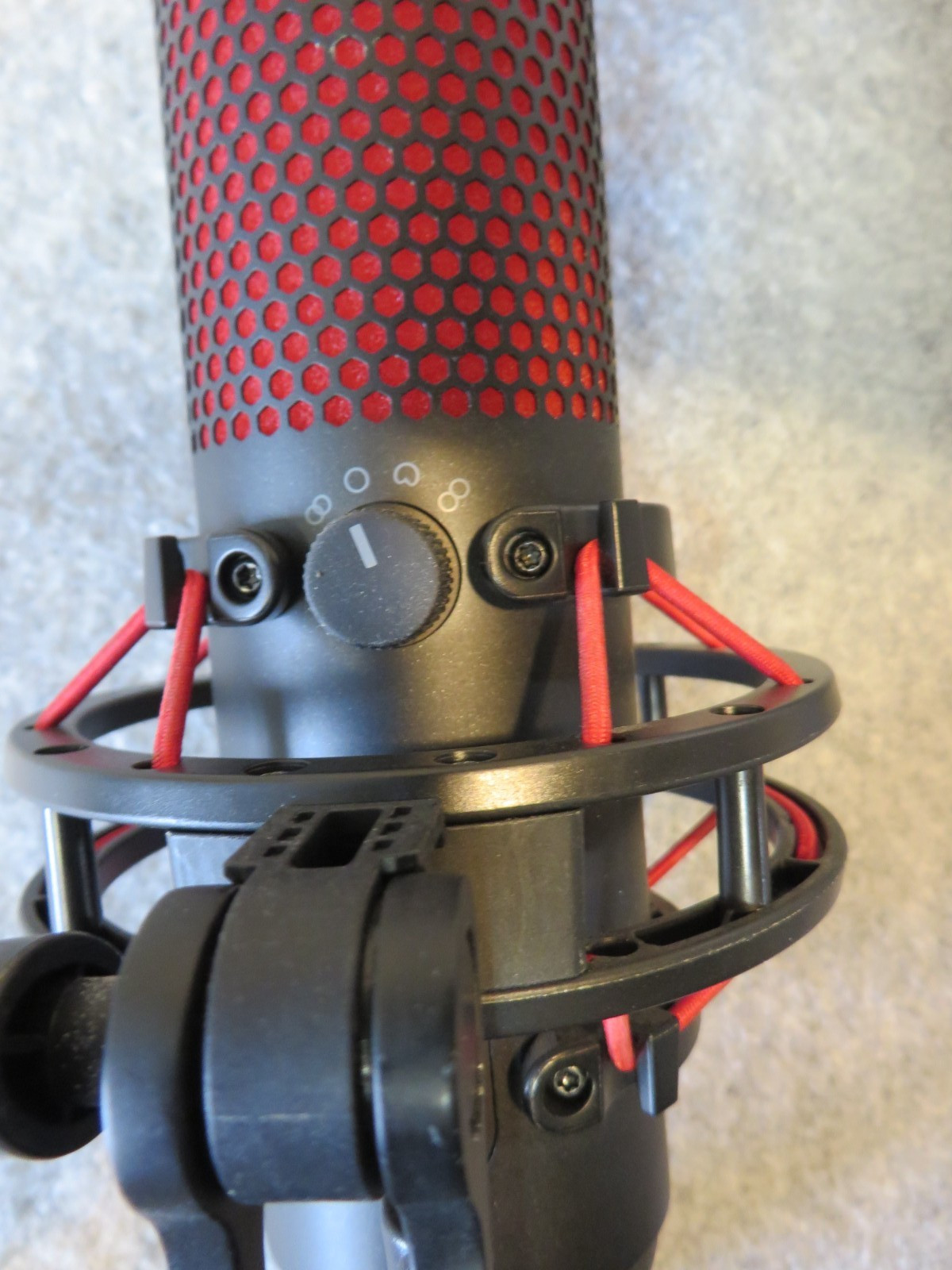 Kingston Hyper-X Microphone Model: HX-MICQC-BK REDLIGHT Tested