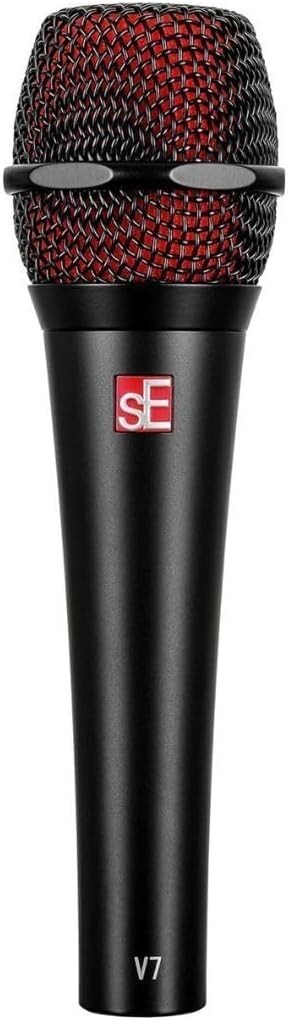 sE Electronics V7-BLK Handheld Dynamic Vocal Microphone 40 Hz-19kHz – Black
