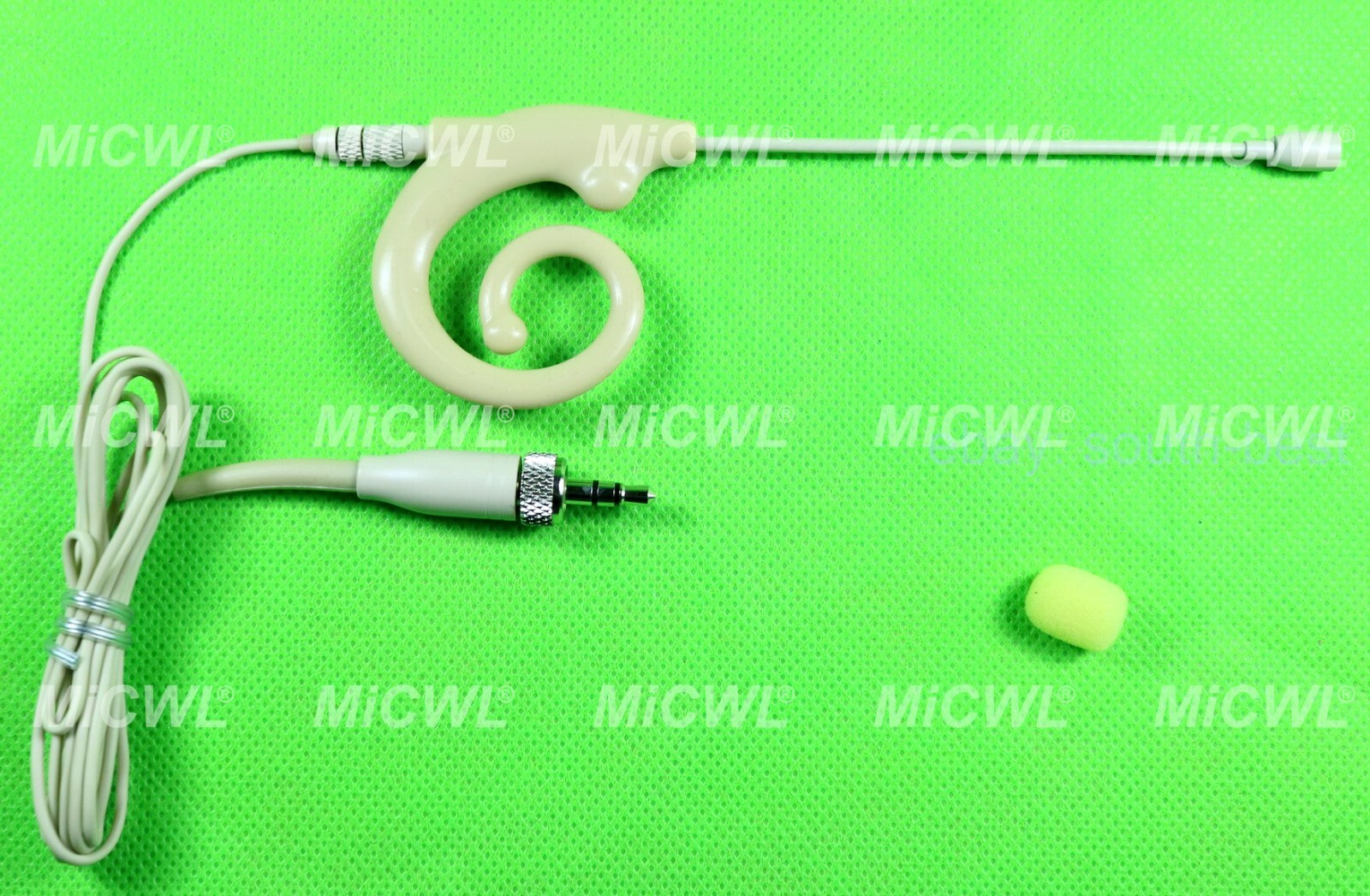 Snail Ear Hook Headset Microphone for Sennheiser G1 G2 G3 G4 Detachable Plug