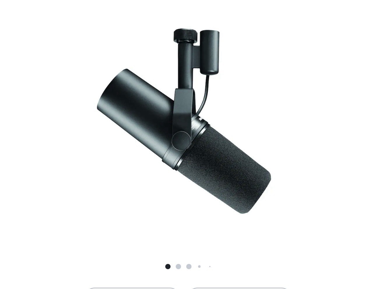 Shure SM7B Cardioid Dynamic Vocal Microphone