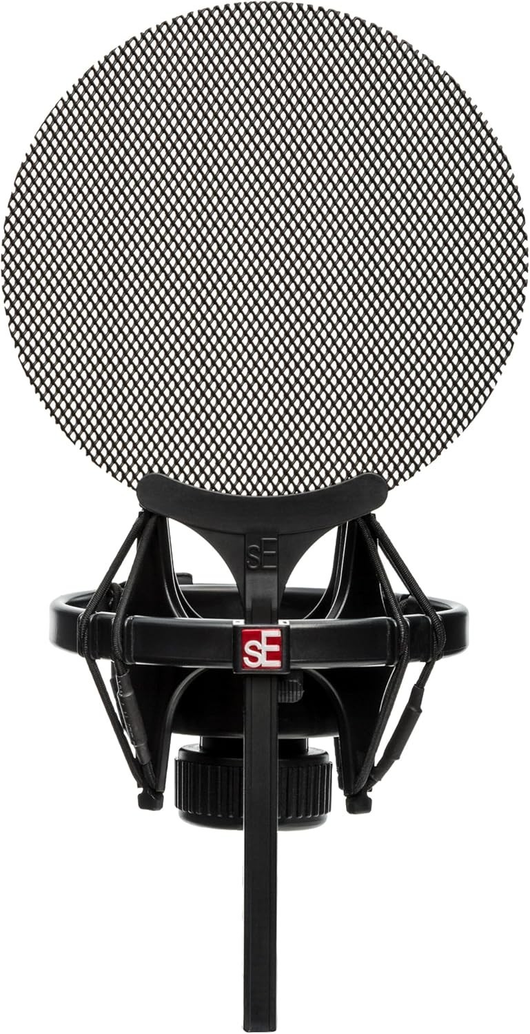 Professional Microphone Isolation Pack with Integrated Pop Filter & Shock Mount