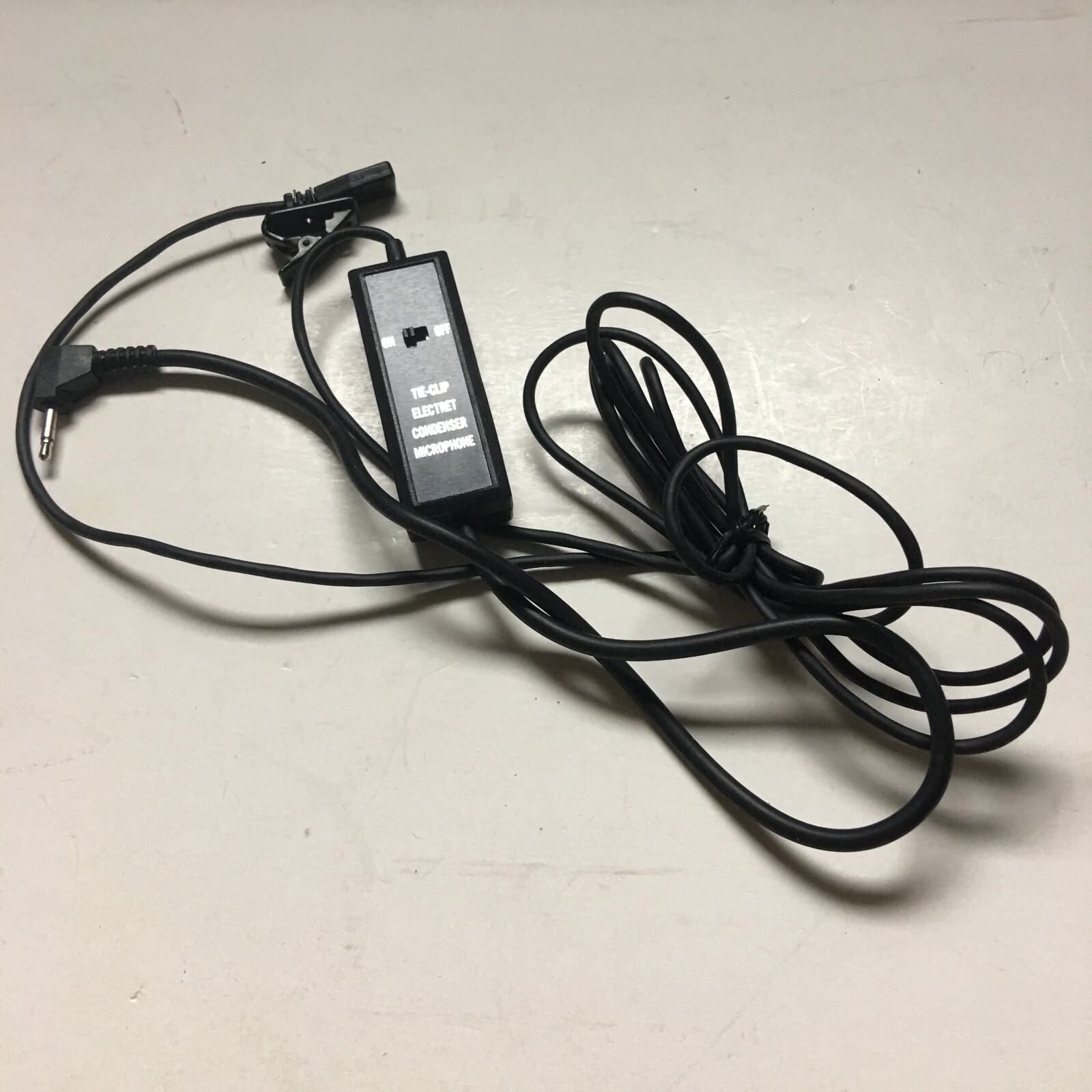 Voice Craft Em-143 Tie-Clip Electret Condenser Lavalier Microphone 2.5mm Jack