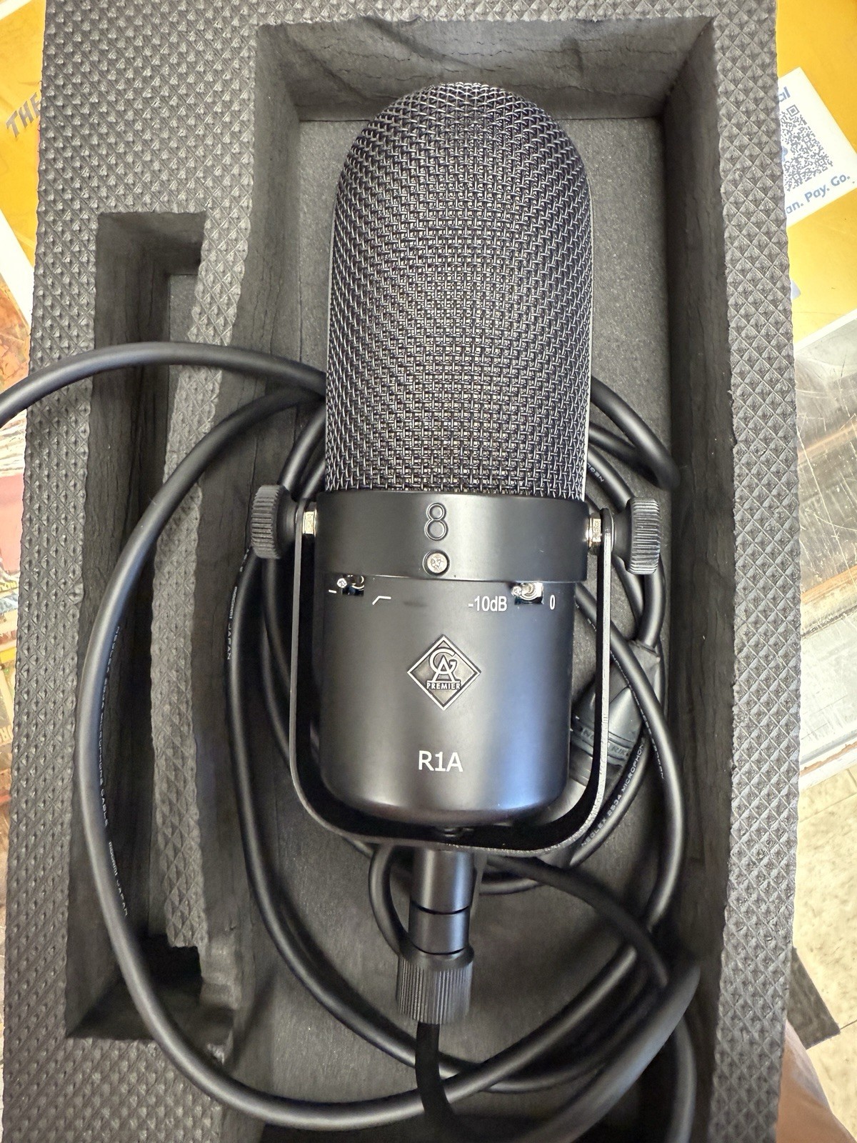 Golden Age Premier R1A Vintage Style Active Ribbon Mic