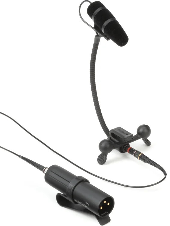 DPA 4099 CORE+ Instrument Microphone with Saxophone Mounting Clip (Loud SPL)