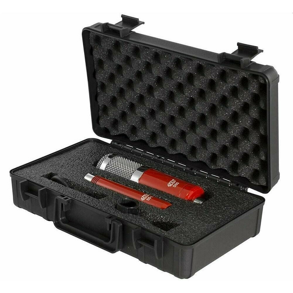 MXL 550/551R Red Vocal & Instrument Studio Microphone Pair