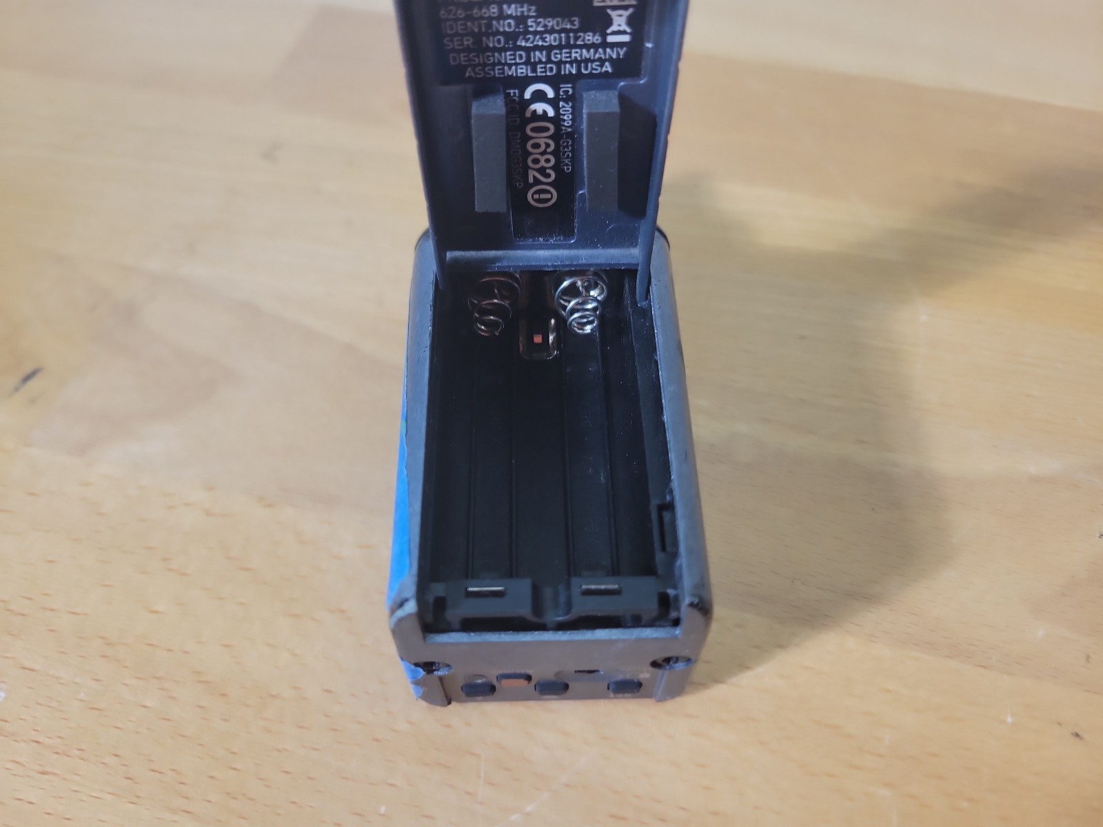 Sennheiser SKP-100 EW 100 G3 Plug on Transmitter -B range, 626-668 MHz (Read)