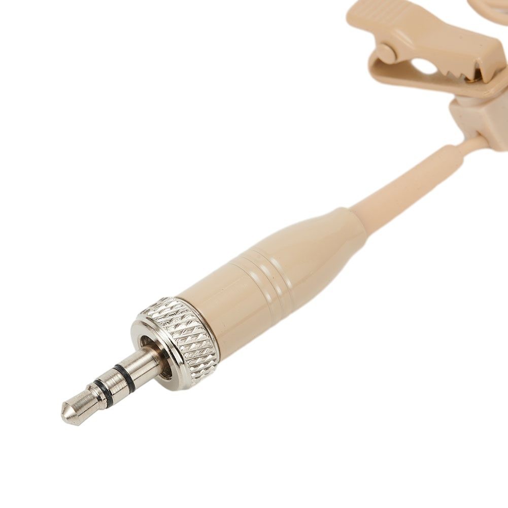 Lavalier Lapel Mic Microphone 3-Pin 3.5mm 4-Pin XLR Cardioid Lapel Clip