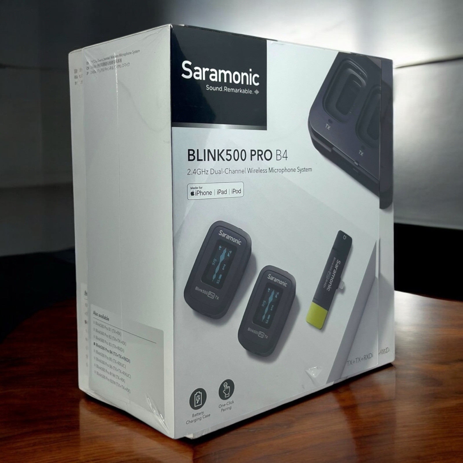 Saramonic Blink500 Pro B4 2.4GHz Dual-Channel Wireless Microphone System – New